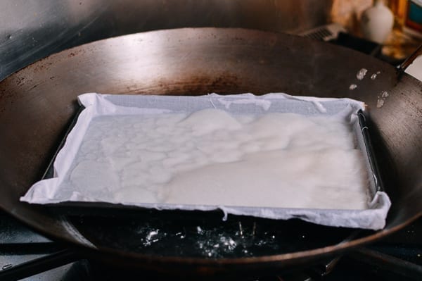 Finished rice noodle, thewoksoflife.com