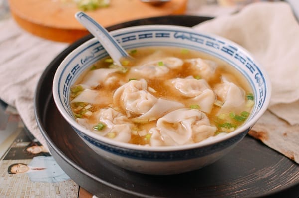 Chicken Wonton Soup, thewoksoflife.com