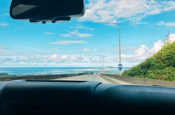 Oahu H3 ocean view, thewoksoflife.com