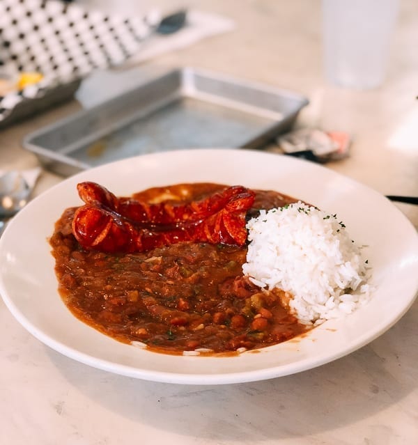 Dat Cajun Guy Red Beans and Rice, thewoksoflife.com