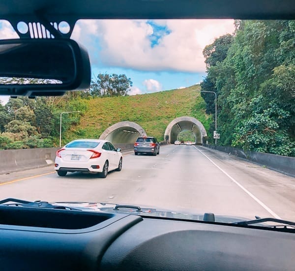 Oahu H3 tunnels, thewoksoflife.com