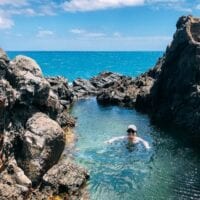 Queen's Bath on Moku Nui, thewoksoflife.com