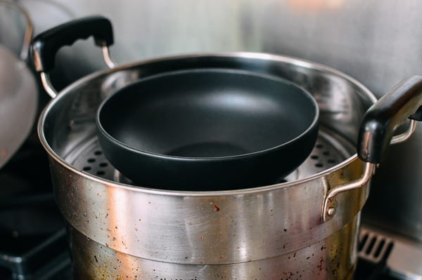 Steamer setup, thewoksoflife.com