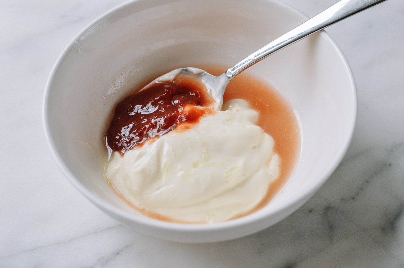 Sriracha mayonnaise ingredients