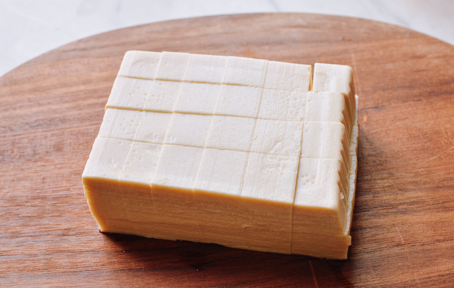 Cubed silken tofu, thewoksoflife.com