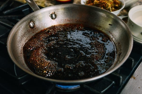 Soy sauce mixture for noodles, thewoksoflife.com