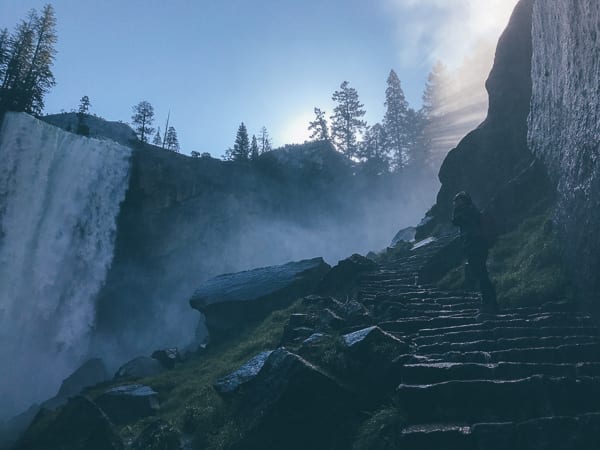 Vernal Falls on the Mist Trail, thewoksoflife.com