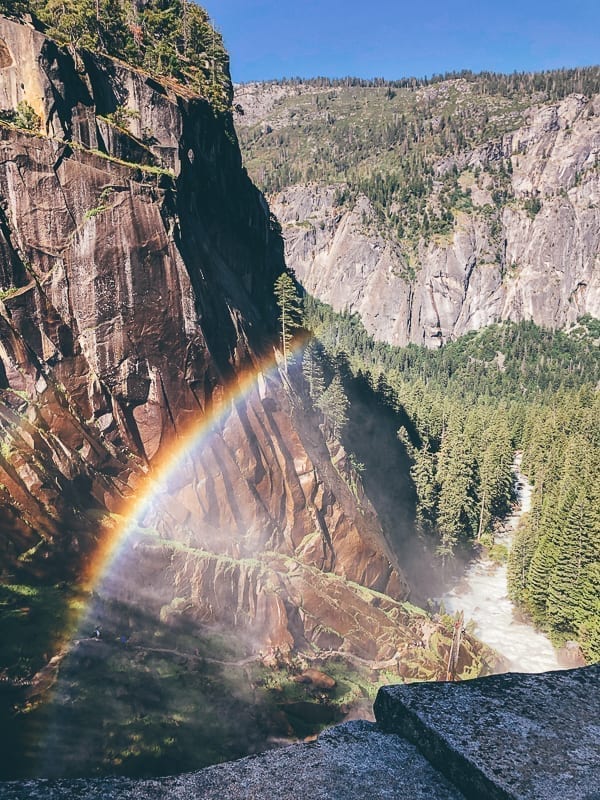 Rainbow on the Mist Trail, thewoksoflife.com