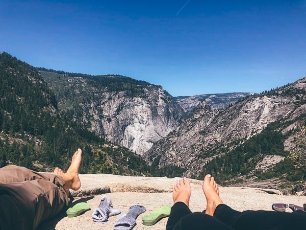 Top of Nevada Falls, thewoksoflife.com