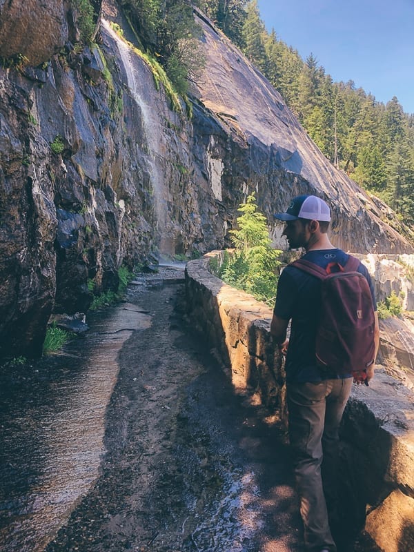 Cascade on John Muir Trail, thewoksoflife.com