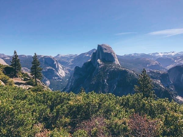 Glacier Point View of Half Dome, thewoksoflife.com