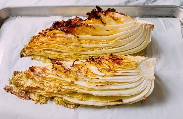 Roasted napa cabbage, thewoksoflife.com
