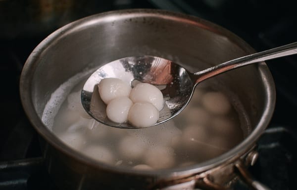 Sweet rice balls, thewoksoflife.com