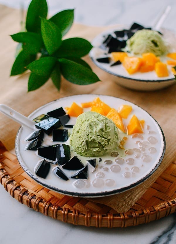 Grass Jelly Dessert