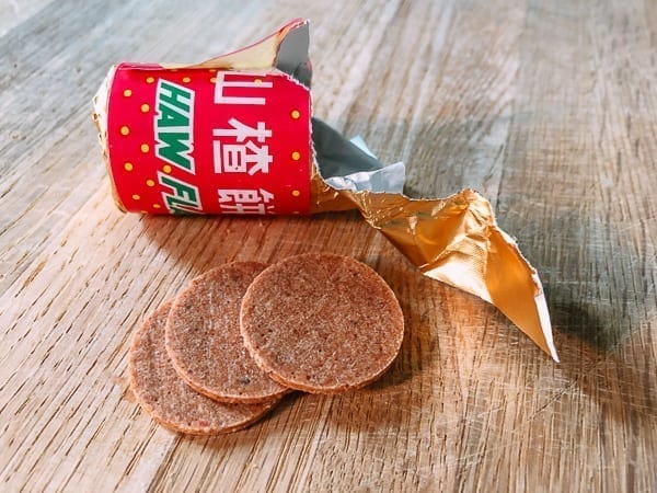 Chinese haw flakes candy, thewoksoflife.com