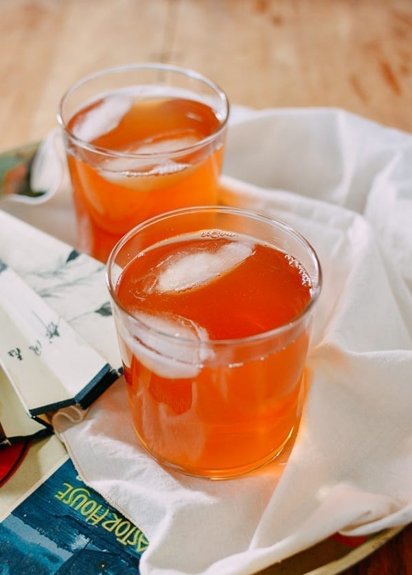 Hawthorn Iced Tea, thewoksoflife.com