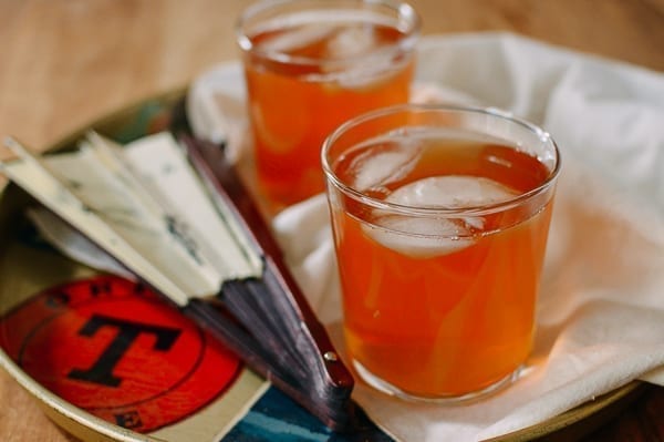 Hawthorn Berry Tea, thewoksoflife.com