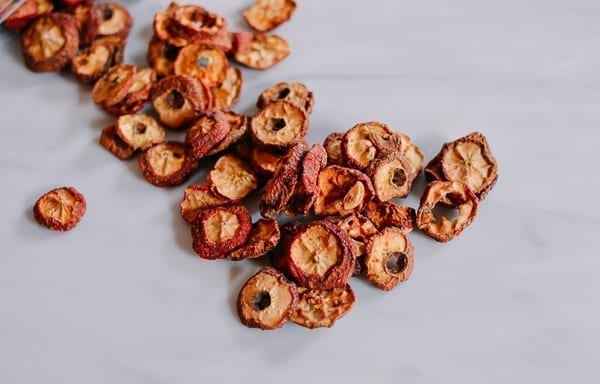 Dried Chinese Hawthorn berries, thewoksoflife.com