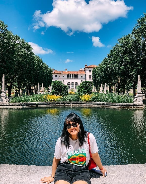 Kaitlin at Vizcaya Museum & Gardens, thewoksoflife.com