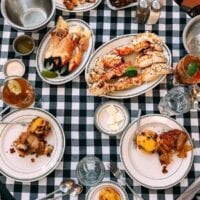 Meal at Joe's Stone Crab in Miami, thewoksoflife.com