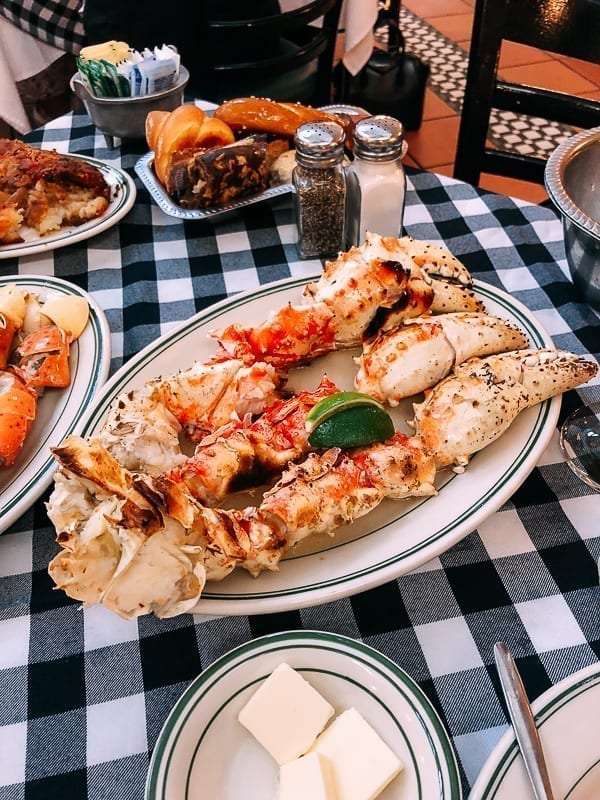 King Crab Claws at Joe's Stone Crab