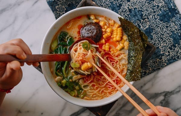 Vegan Ramen, thewoksoflife.com