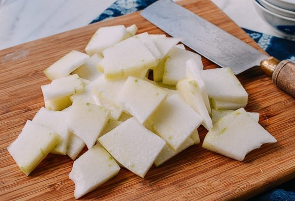 Chunks of winter melon, thewoksoflife.com