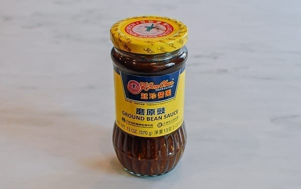 Ground Bean Sauce Jar, thewoksoflife.com