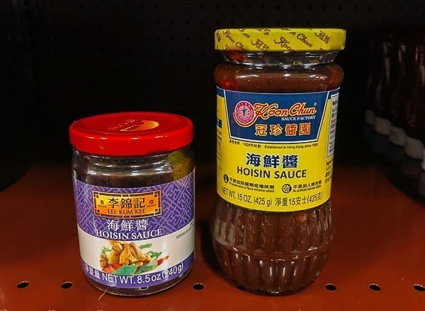 Hoisin sauce on store shelf, thewoksoflife.com