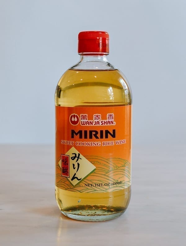 Bottle of mirin, thewoksoflife.com
