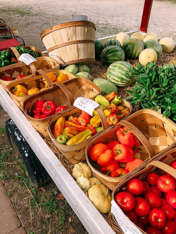 Farm stand produce, thewoksoflife.com