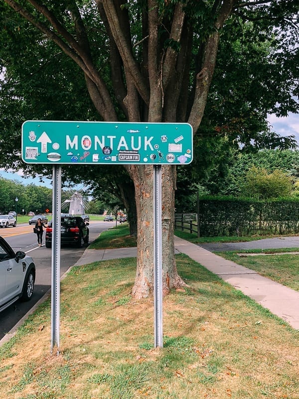 Montauk road sign, thewoksoflife.com