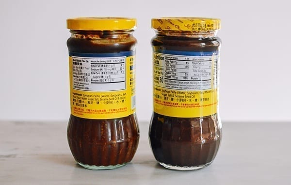 Bean sauce and ground bean sauce ingredients, thewoksoflife.com