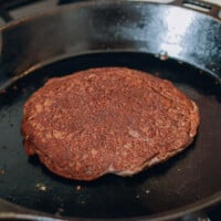 Cooking buckwheat pancakes in cast iron skillet, thewoksoflife.com