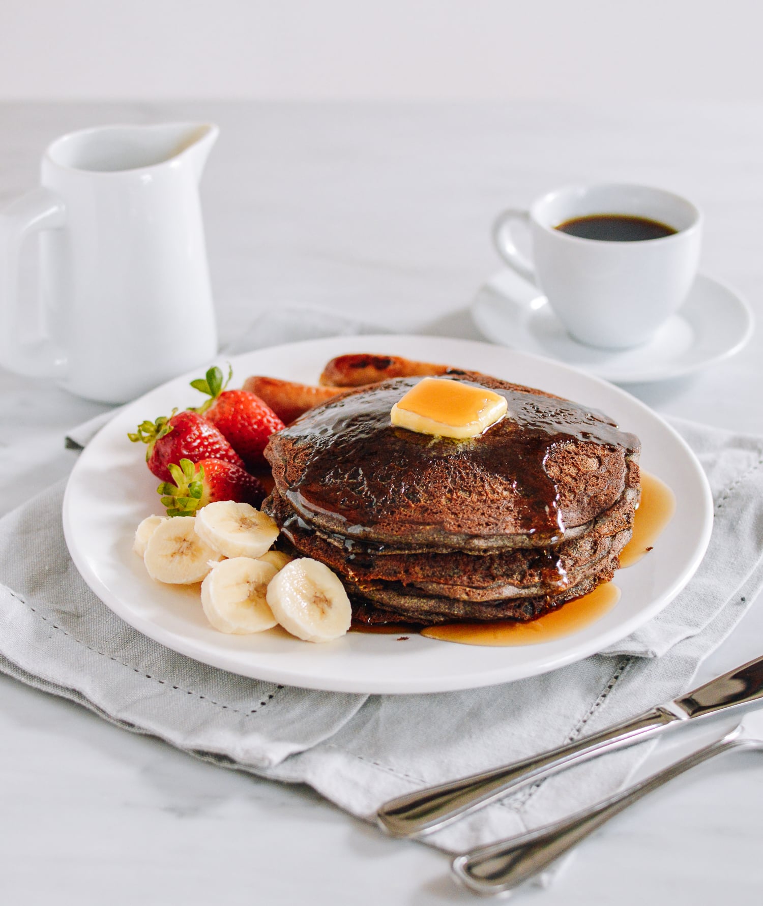 Buckwheat pancakes, thewoksoflife.com
