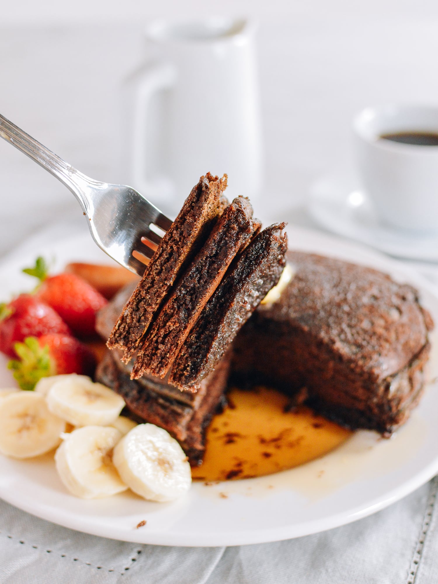 Buckwheat pancakes cross-section, thewoksoflife.com