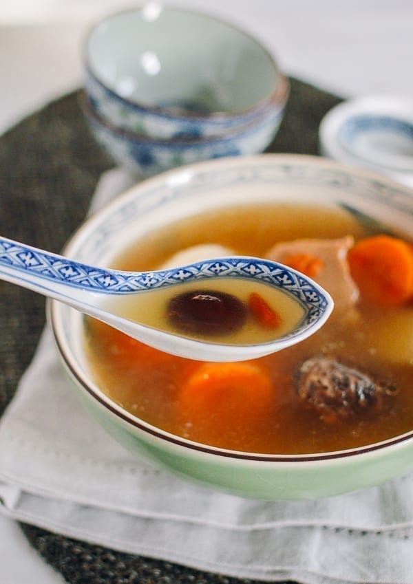 Cantonese Pork Soup with Dates & Goji Berries, thewoksoflife.com