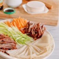 Easy Mandarin Pancakes made with dumpling wrappers, thewoksoflife.com