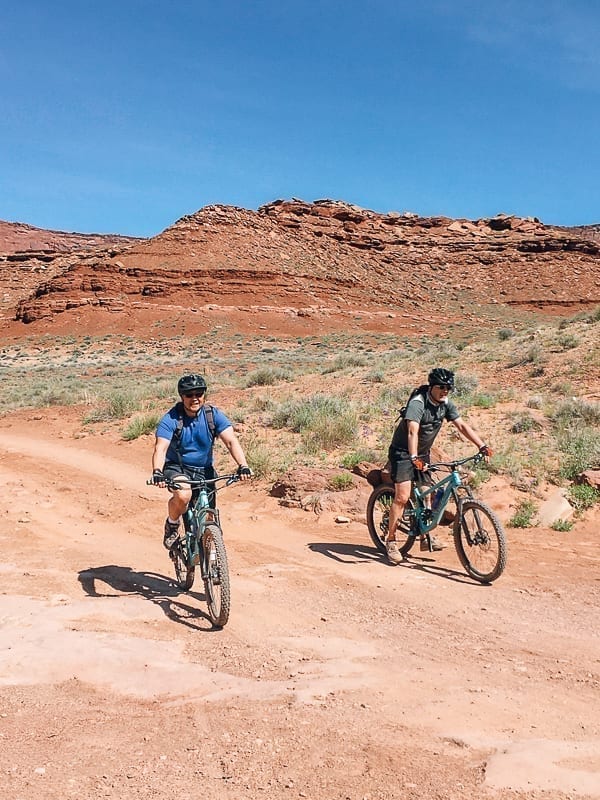Moab Mountain Biking on the White Rim Trail
