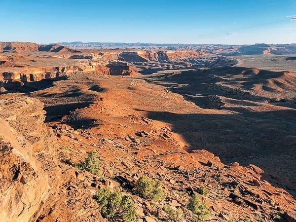 View from White Rim Trail Murphy Hogback by thewoksoflife.com