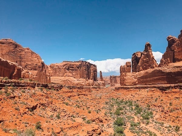 Arches National Park - Park Avenue by thewoksoflife.com