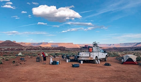 Airport Campground on White Rim trail by thewoksoflife.com