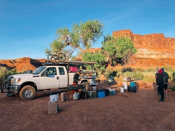 Canyonlands Potato Bottom morning camp by thewoksoflife.com