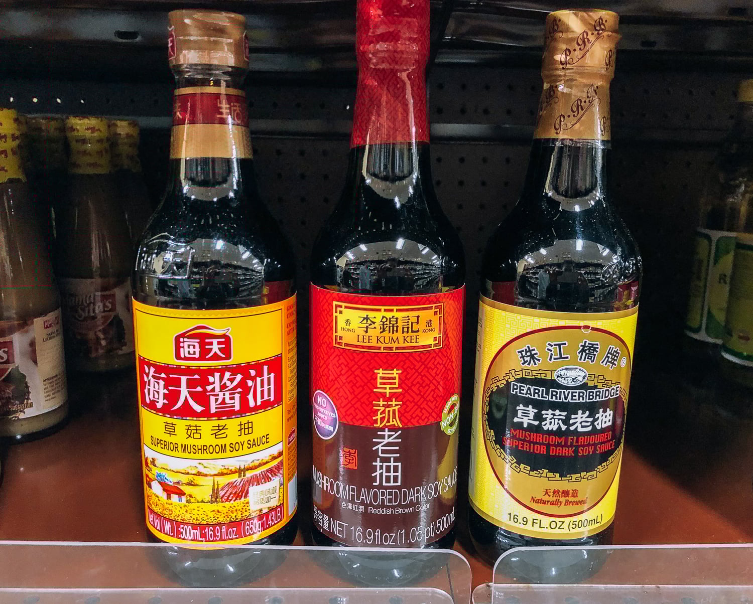 Mushroom flavored dark soy sauce, thewoksoflife.com