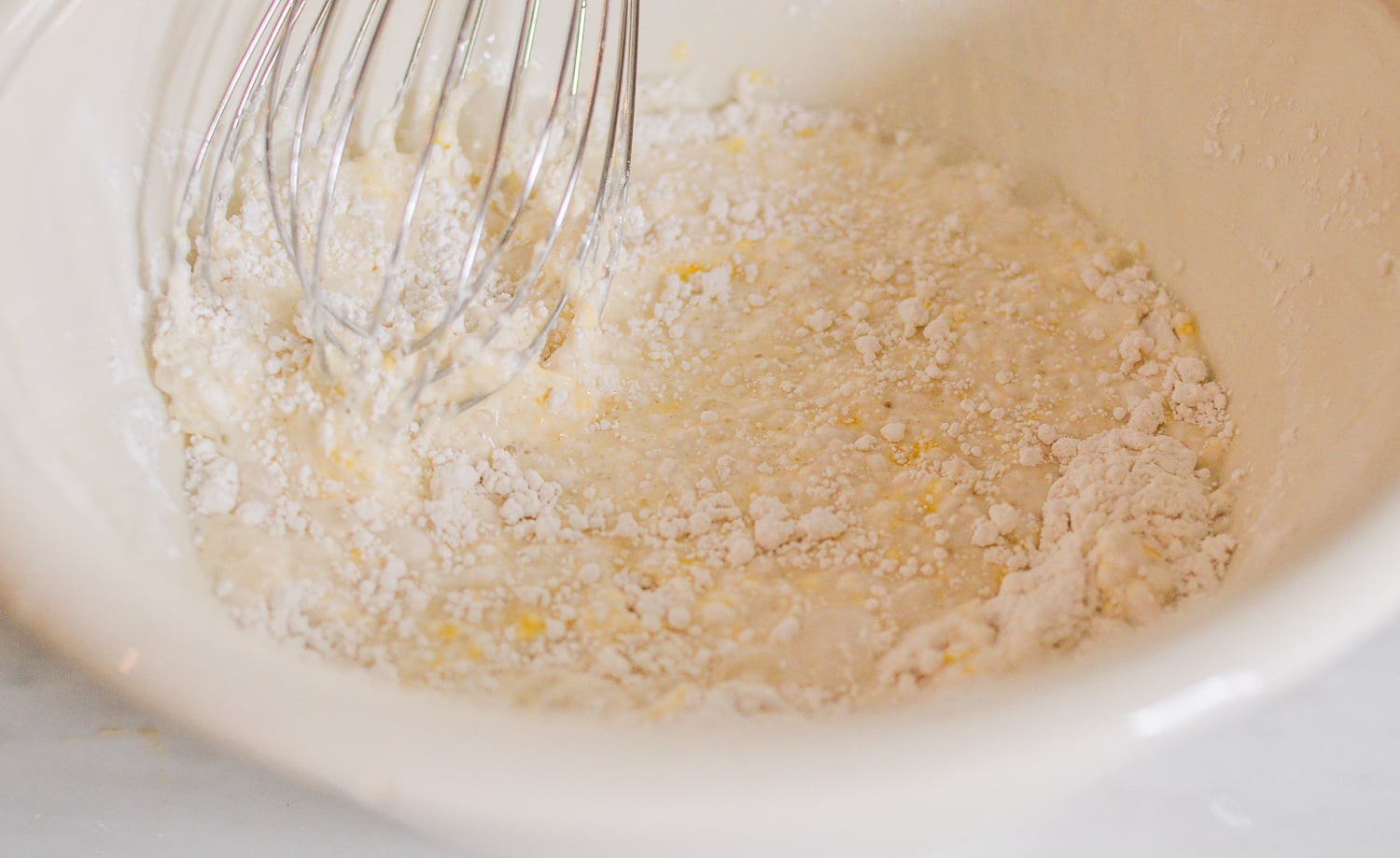 Stirring tempura batter, thewoksoflife.com