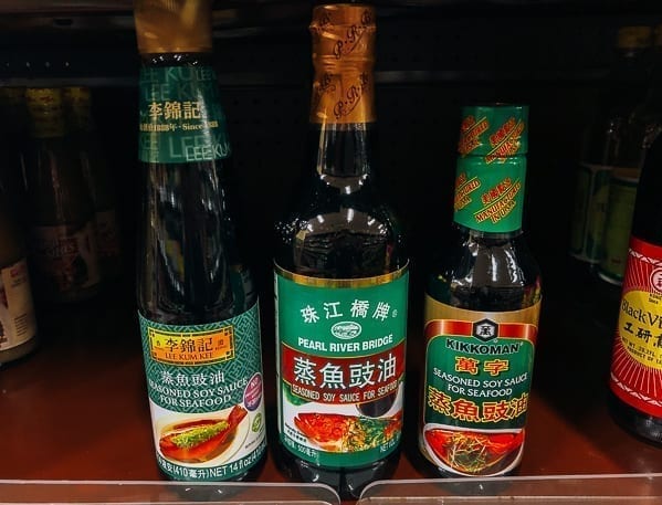 Seasoned Soy Sauce for seafood brands, thewoksoflife.com