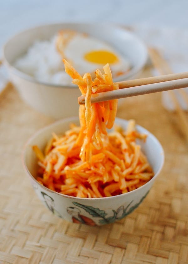 Homemade chili bamboo shoots, thewoksoflife.com