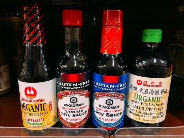 Different brands of gluten-free soy sauce, thewoksoflife.com