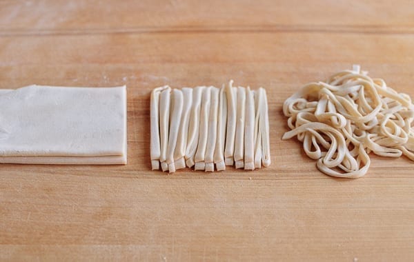 Hand-cut Chinese noodles, thewoksoflife.com