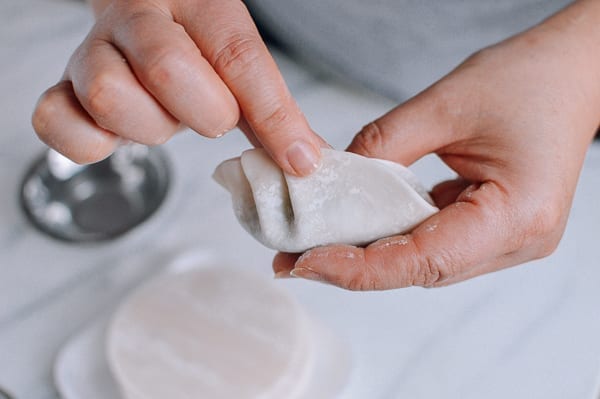 Pleating a Chinese Dumpling, thewoksoflife.com